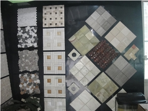 Black Ceramic Mosaic Porcelain Mosaic